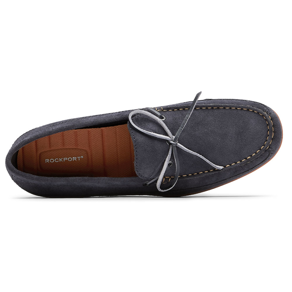 Rockport Loafers Herre Marineblå - Malcom Tie - PVMW96201